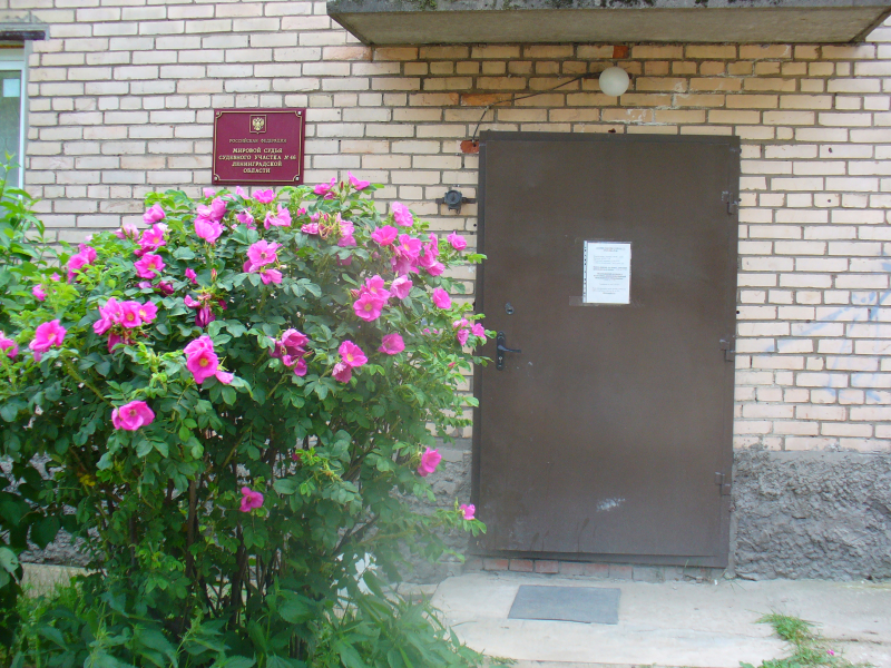 Судебный участок № 46 Кировского муниципального района Ленинградской области